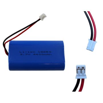 Lithium Ion Batterij - 3.7V 4400mAh