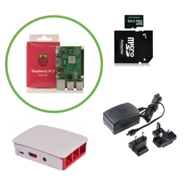Officiële Raspberry Pi 3 B+ (2018) Starter Kit met Originele Accessoires