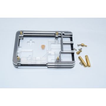 Raspberry PI 5B Behuizing Compatibel met Actieve Koeling Pi 5 - Zwart/Transparant