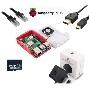 Complete Raspberry Pi 5 8GB Model Starter Kit Plug-And-Play