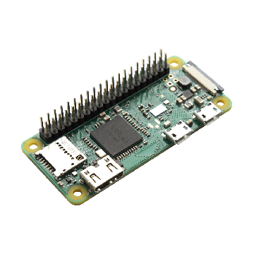 Raspberry Pi Zero W + 40p Header Gesoldeerd