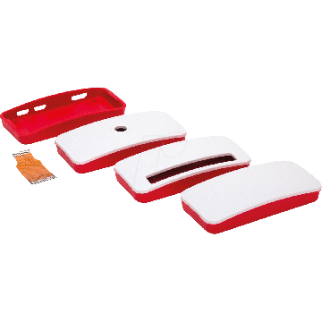 Official Raspberry Pi Zero Red & White Case