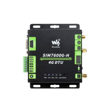Industrial Grade SIM7600G-H 4G DTU, USB UART/RS232/RS485 Multi Interfaces Communication, LTE Global Band Support	