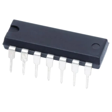 Logic IC, Inverter, Hex, 1 Inputs, 14 Pins, DIP, 74HC04