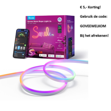 Govee Neon Rope Light 2s White (4m)