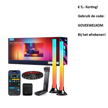 Govee TV Backlight 3 Lite Kit with Strip Light and Ligth Bars