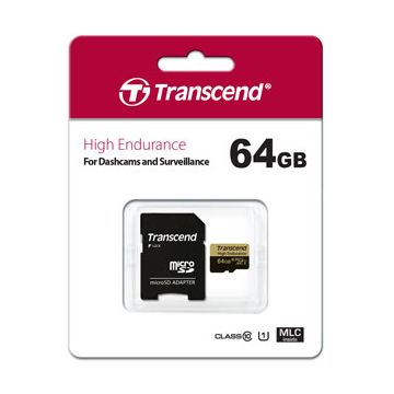 Transcend 64GB Micro SDXC High-Endurance 90MB/s