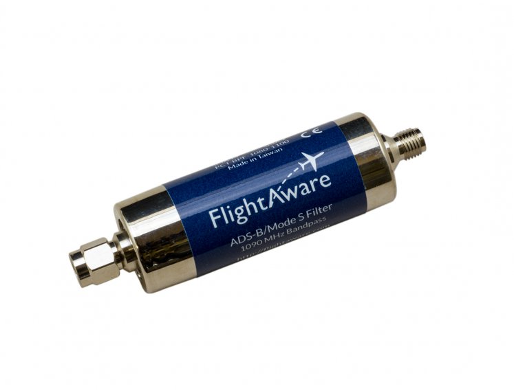 FlightAware ADS-B 1090MHz Band-pass SMA Filter (Nog maar 2 op voorraad)