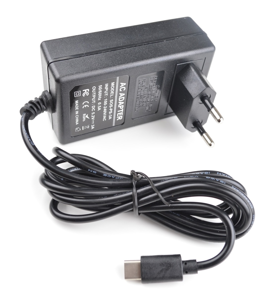 3A USB-C Voeding voor Raspberry Pi 4 & 5 (     ✅ Op voorraad )