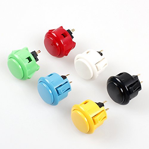 Game Console Button 30mm - Wit