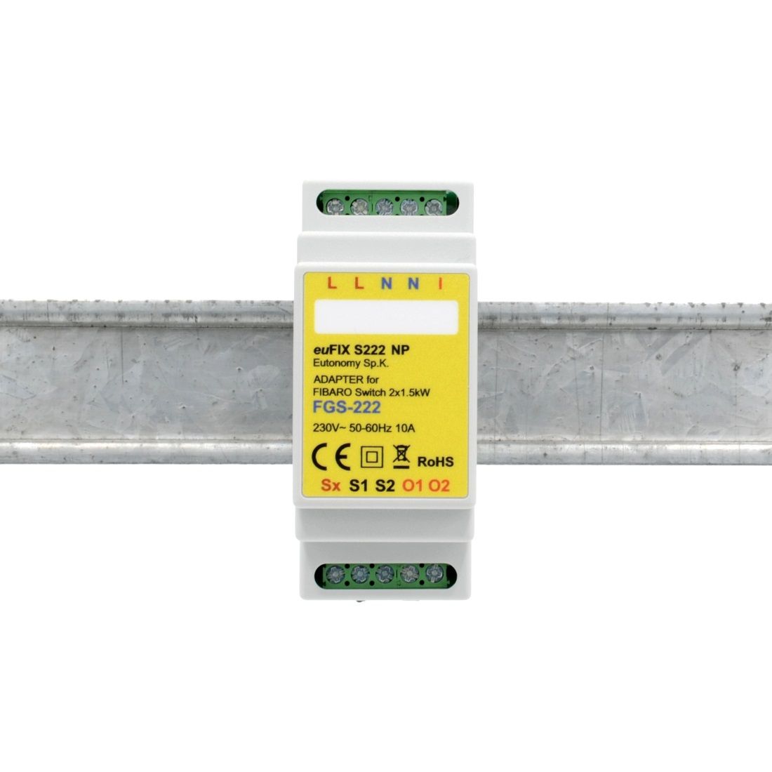 Eutonomy DIN Adapter voor FGS-222 Zonder Knoppen
