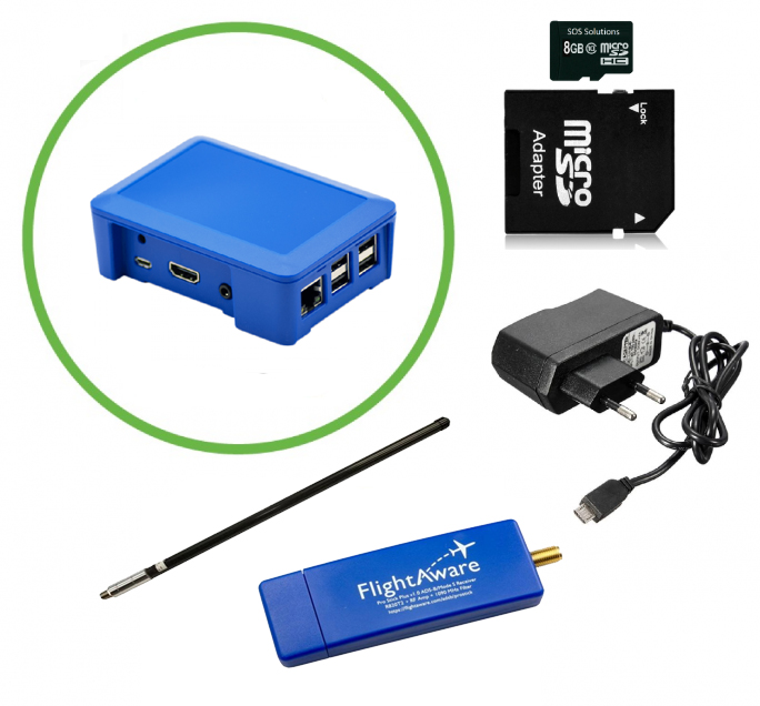 Raspberry FlightAware Tracker Kit