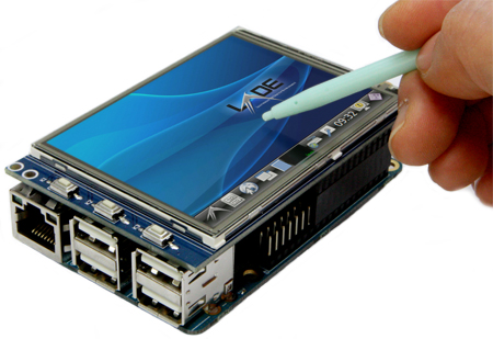 ODROID 3.2 inch TFT + Touchscreen Shield (Nog maar 2 op voorraad)