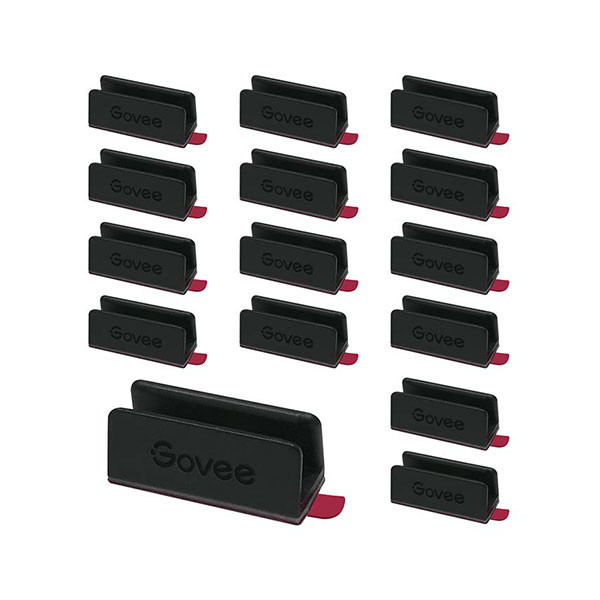Govee Neon Rope Light 2 Bracket Black (20-pack)