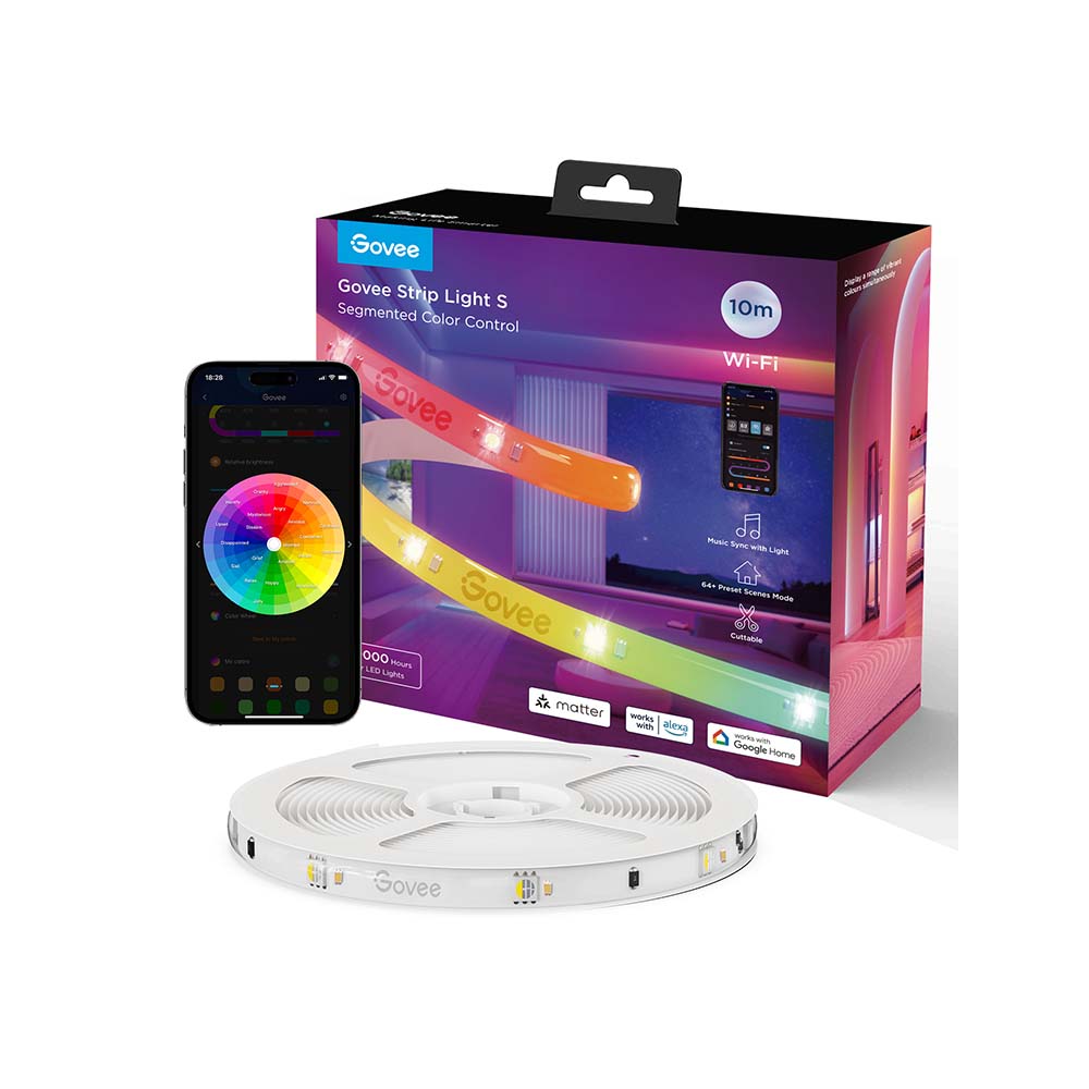 Govee Strip Light S Segmented Colour Control (10m)