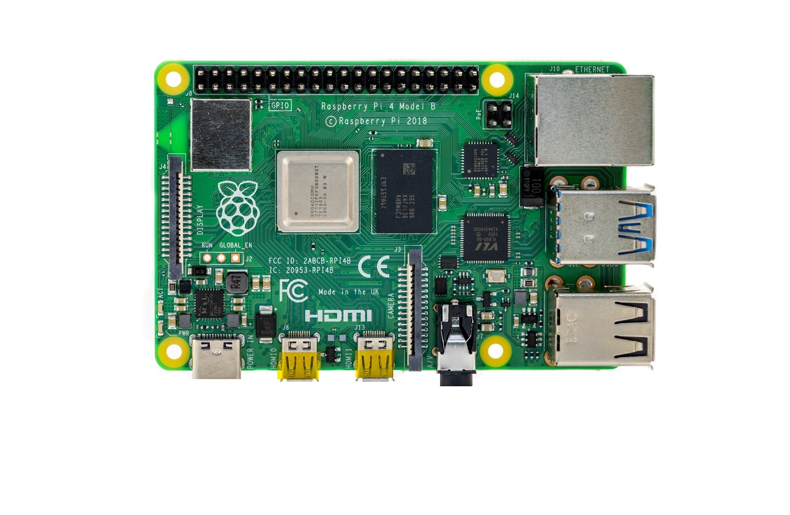 Raspberry Pi 4 Model B / 4GB (❌Kan nageleverd worden)