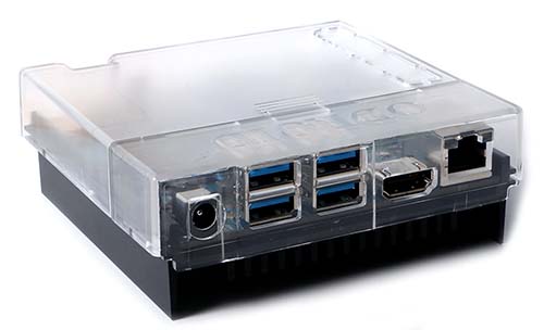 ODROID-N2+ Behuizing - Transparant (❌Kan nageleverd worden)