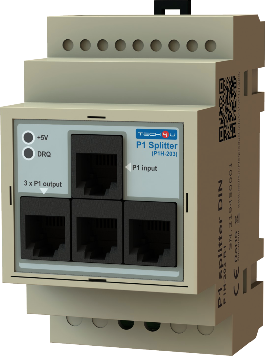 P1 Poort Splitter DIN (1A)