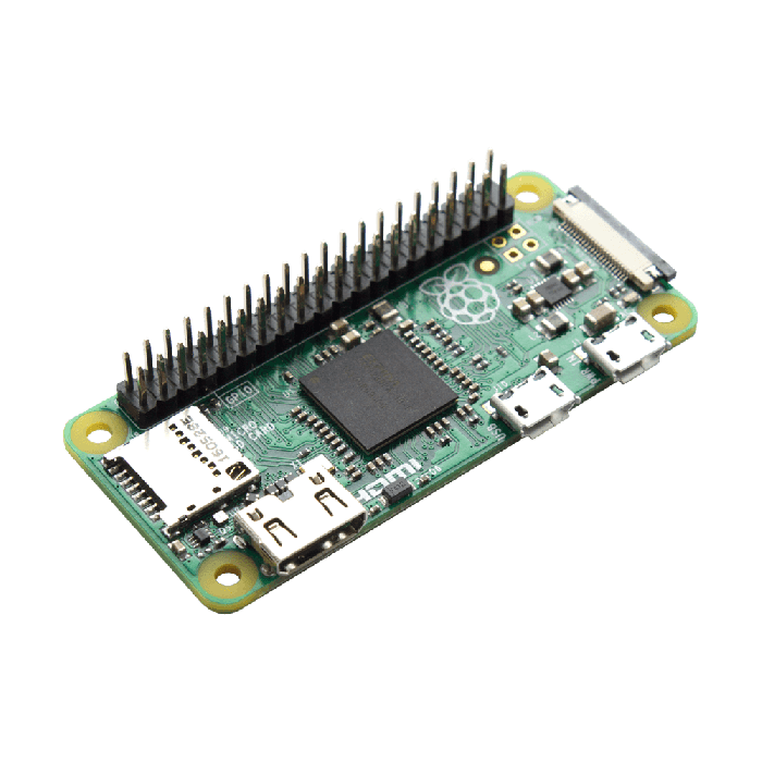 Raspberry Pi Zero W + 40p Header (❌Kan nageleverd worden)