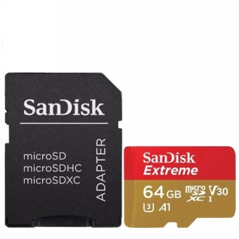 Sandisk Extreme 64GB Microsdxc 170MB/s (     ✅ Op voorraad )